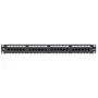 LANVIEW LPP110 1U 24-Port Cat5e RJ-45 Μη θωρακισμένο Patchpanel (Krone IDC)
