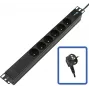 LANVIEW POWER STRIP 19 - 6 θέσεων - 1U