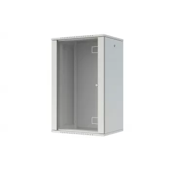 LANVIEW Quick Assembly Flat Pack 19 9U Επίτοιχος Δικτυακός Θάλαμος, μαύρο, 600x464x450mm
