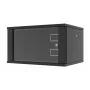 LANVIEW Quick Assembly Flat Pack 19 inch Ερμάριο Επιτοίχιας Τοποθέτησης - 6U, 19 inch, Μαύρο