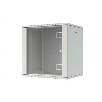 LANVIEW RWF12U45WH 12U 19 ιντσών επίτοιχο ερμάριο με γρήγορη συναρμολόγηση flat pack, Λευκό