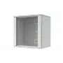 LANVIEW RWF12U45WH 12U 19 ιντσών επίτοιχο ερμάριο με γρήγορη συναρμολόγηση flat pack, Λευκό