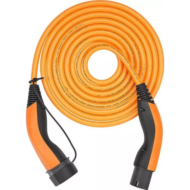 LAPP MOBILITY HELIX® Type 2 καλώδιο φόρτισης EV 11 kW 5 m πορτοκαλί 61796