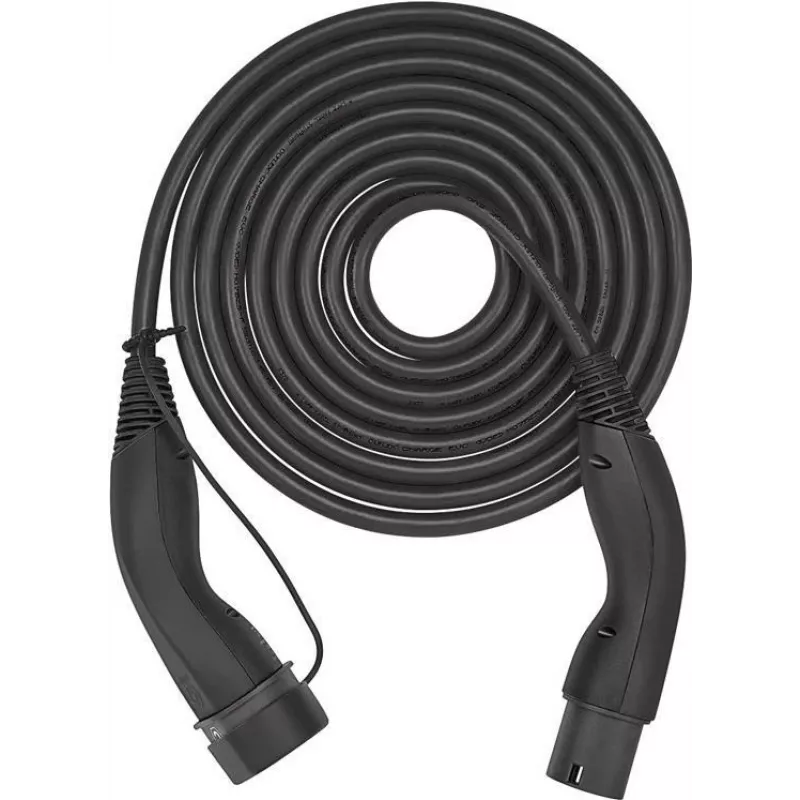 LAPP MOBILITY HELIX® Type 2 καλώδιο φόρτισης EV, 22 kW, 5 m, μαύρο 61795