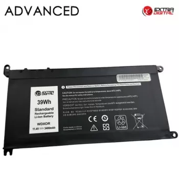 Μπαταρία Laptop DELL WDX0R, 3400mAh, Extra Digital Advanced