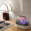 LEAN Υγραντήρας Aroma-Diffuser Εφέ βροχής LED φως με τροφοδοτικό