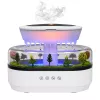LEAN Υγραντήρας Aroma-Diffuser Εφέ βροχής LED φως με τροφοδοτικό