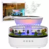 LEAN Υγραντήρας Aroma-Diffuser Εφέ βροχής LED φως με τροφοδοτικό