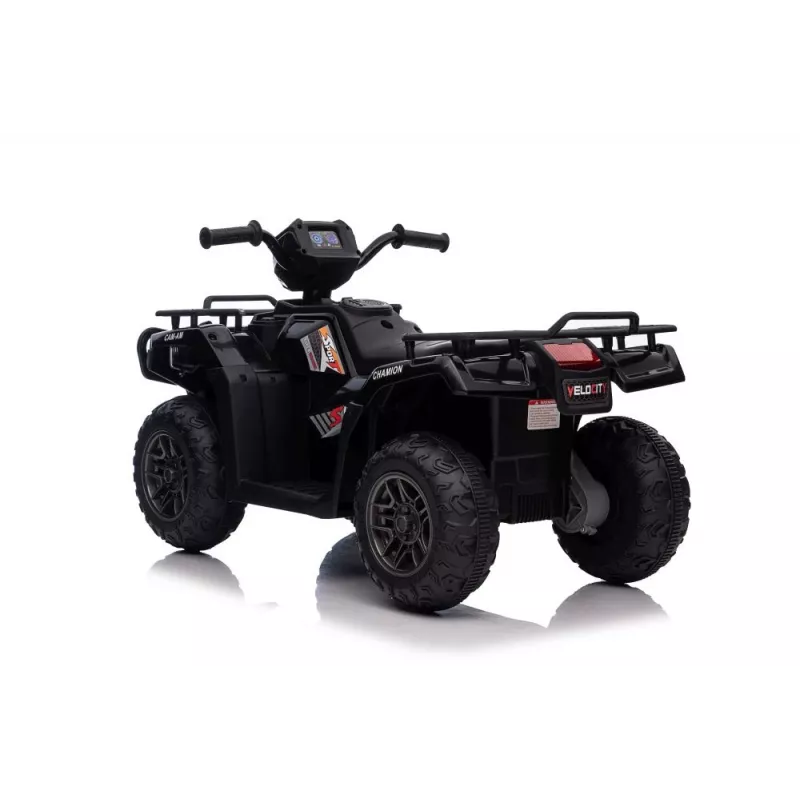 LEAN CARS 6V Μπαταρίας Quad JC915 Μαύρο