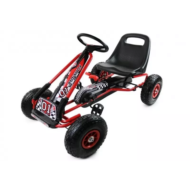 LEAN CARS A-15 GO KART Κόκκινο