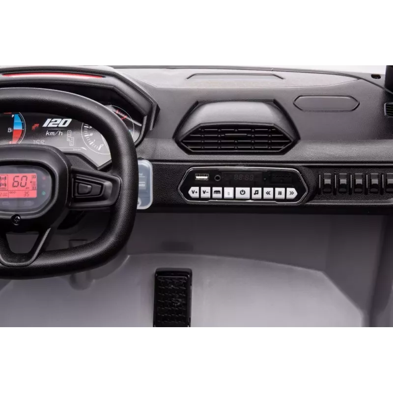 LEAN CARS Όχημα με Μπαταρία JS3168 Γκρι