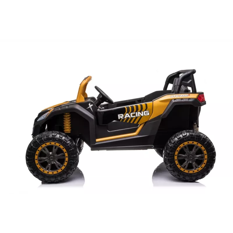 LEAN CARS Ηλεκτρικό Ride On Buggy A032 Χρυσό