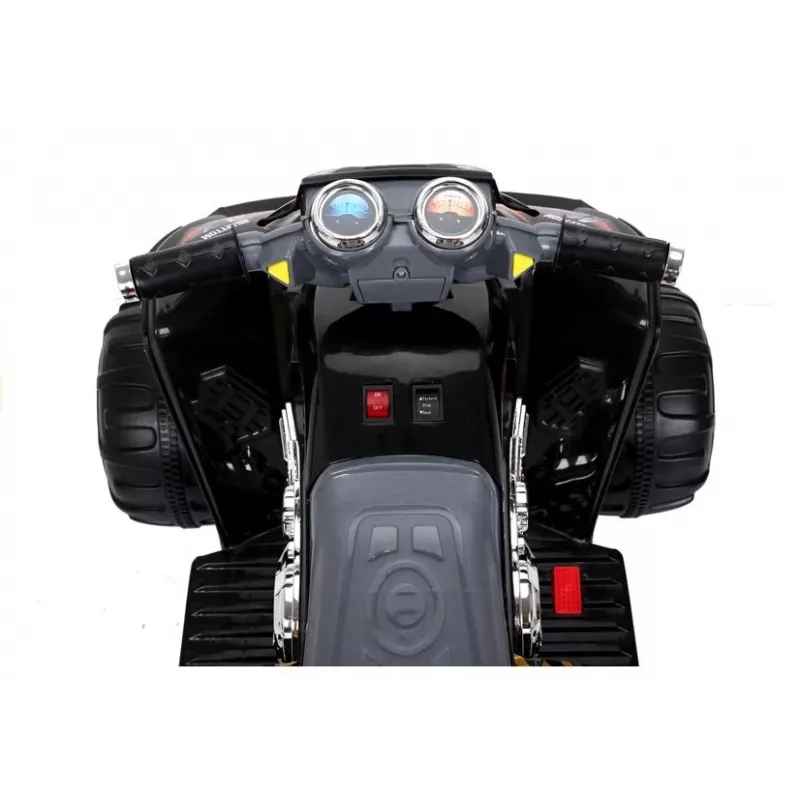 LEAN CARS Medium Quad Black - Ηλεκτρικό παιδικό όχημα