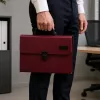 LEAN Φάκελος Expanding File Folder 13 θήκες Βυσσινί A4