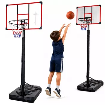 LEAN SPORT μπασκέτα κινητή ρυθμιζόμενη βάση 200-305cm