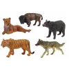 LEAN TOYS σετ φιγούρες άγριων ζώων Αφρικής αρκούδα τίγρης