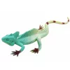 LEAN TOYS Agama Lizard Sailboat λαστιχένια φιγούρα stretchable ρεαλιστική 16 cm