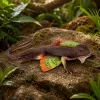 LEAN TOYS Agama Lizard Webbed λαστιχένια φιγούρα stretchable ρεαλιστική 13 cm