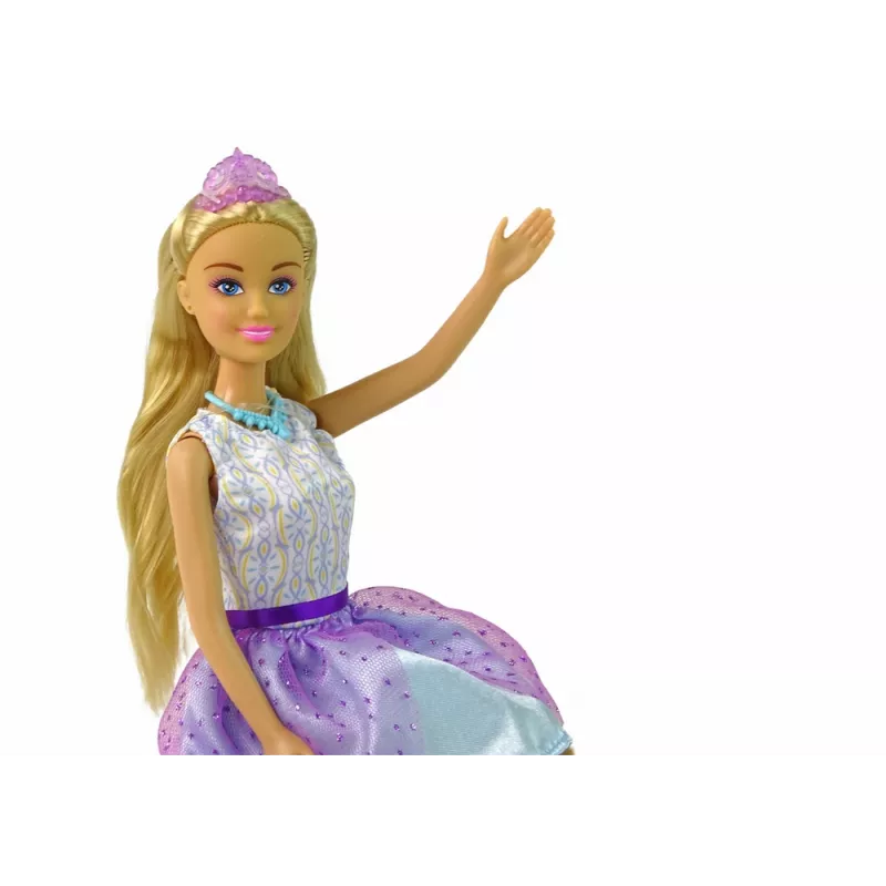 LEAN TOYS κούκλα πριγκίπισσα Anlily Violet Queen
