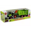 LEAN TOYS Τρακτέρ Συναρμολόγησης με Ανοιχτό Ρυμουλκό 43 cm