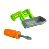LEAN TOYS Τρακτέρ Συναρμολόγησης με Ανοιχτό Ρυμουλκό 43 cm