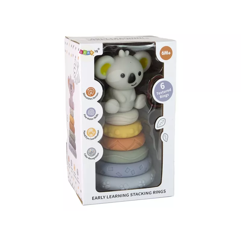 LEAN TOYS Πυραμίδα Baby Koala