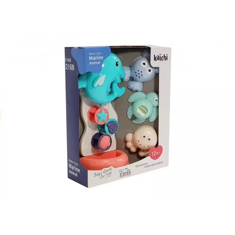 LEAN TOYS Παιχνίδια μπάνιου θαλάσσια ζώα