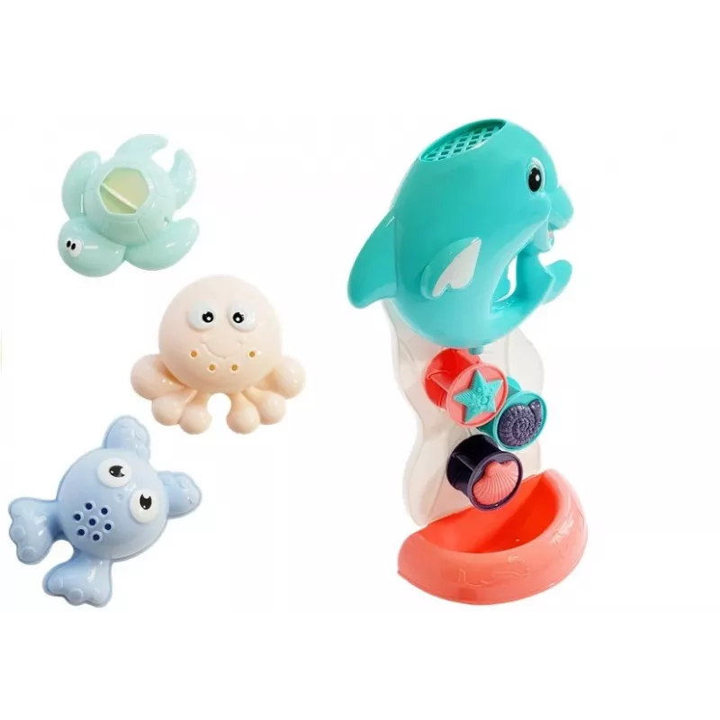 LEAN TOYS Παιχνίδια μπάνιου θαλάσσια ζώα
