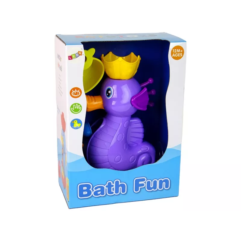 LEAN TOYS Παιχνίδι μπάνιου ιππόκαμπος ντους καταρράκτη