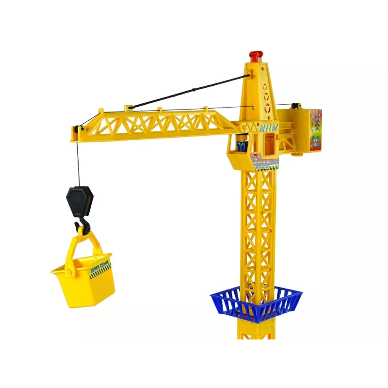LEAN TOYS Μπαταριοκίνητος τηλεχειριζόμενος γερανός με κινούμενο βραχίονα