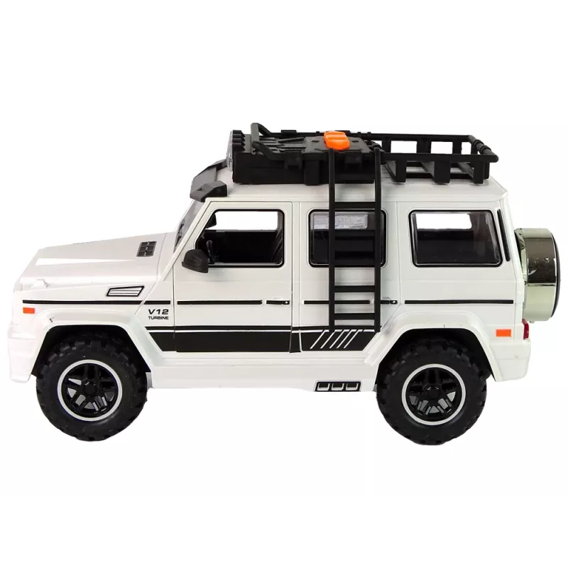 LEAN TOYS Αυτοκίνητο Off-Road με Μπαταρία Λευκό