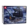 LEAN TOYS Black Pearl Piratenschiff σετ δομικών blocks (5266 τεμάχια)