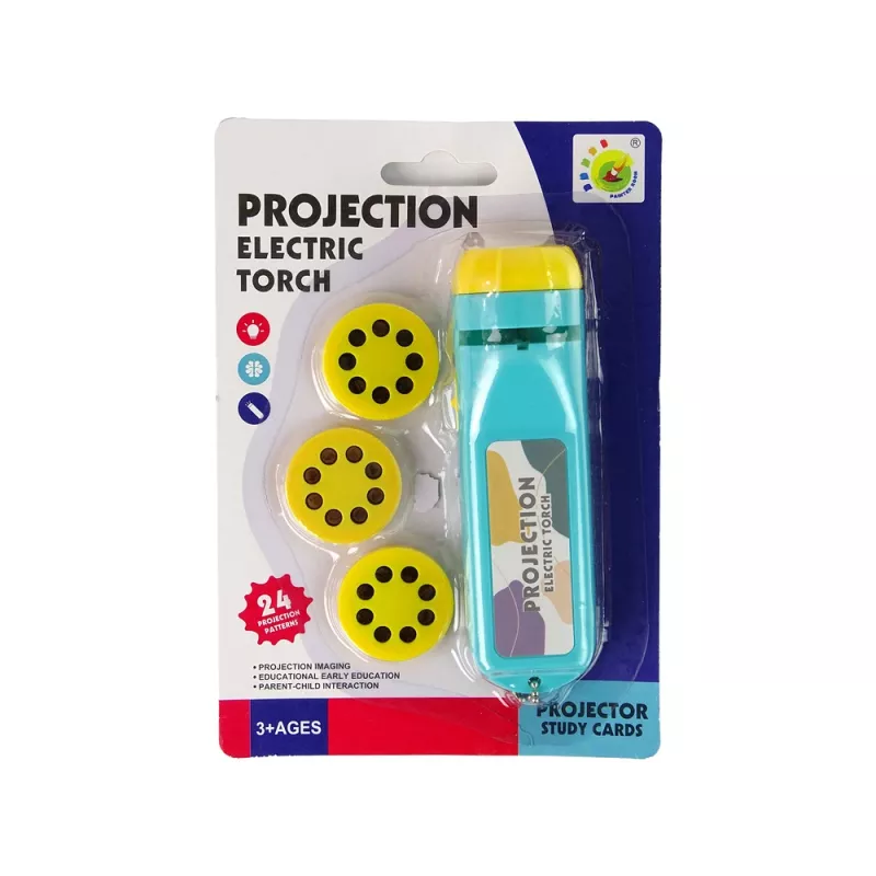 LEAN TOYS Μπλε Φωτογραφικός Προβολέας 24 Εικόνες