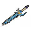 LEAN TOYS Σετ Σπαθί-Ασπίδα Blue Warrior από Αφρώδες EVA