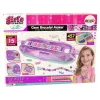 LEAN TOYS Σετ κατασκευής βραχιολιών με πολύχρωμες χάντρες και κουτί αποθήκευσης