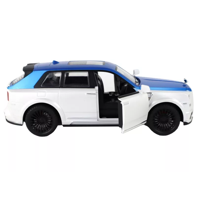 LEAN TOYS Αυτοκίνητο R/C 1:20 Λευκό και Μπλε Τηλεχειριζόμενο