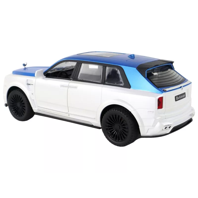 LEAN TOYS Αυτοκίνητο R/C 1:20 Λευκό και Μπλε Τηλεχειριζόμενο