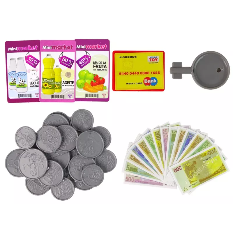 LEAN TOYS ταμειακή μηχανή με οθόνη αφής