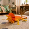 LEAN TOYS Collared Lizard λαστιχένια φιγούρα stretchable ρεαλιστική 19cm