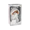 LEAN TOYS χαριτωμένη κούκλα μωρό γκρι Cocard