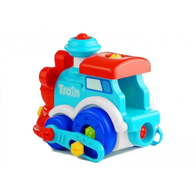 LEAN TOYS Αποσπώμενο Τρένο με Εργαλεία και Φιγούρες