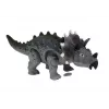 LEAN TOYS δεινόσαυρος με μπαταρία Triceratops γκρι