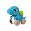 LEAN TOYS Δεινόσαυρος με Ρόδες Μπλε Φιγούρα
