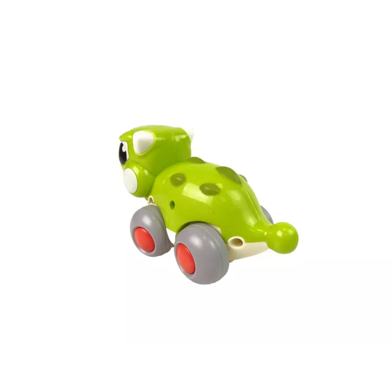 LEAN TOYS Δεινόσαυρος με Ρόδες Πράσινη Φιγούρα