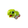 LEAN TOYS Δεινόσαυρος με Ρόδες Πράσινη Φιγούρα