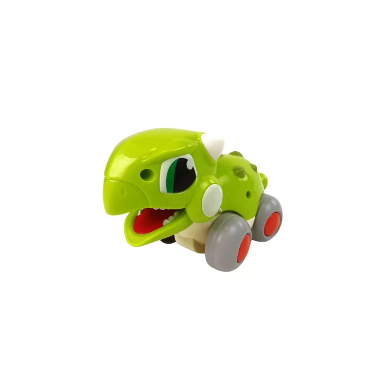 LEAN TOYS Δεινόσαυρος με Ρόδες Πράσινη Φιγούρα
