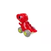 LEAN TOYS Δεινόσαυρος με Ρόδες T-Rex Κόκκινη Φιγούρα