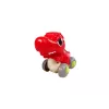 LEAN TOYS Δεινόσαυρος με Ρόδες T-Rex Κόκκινη Φιγούρα