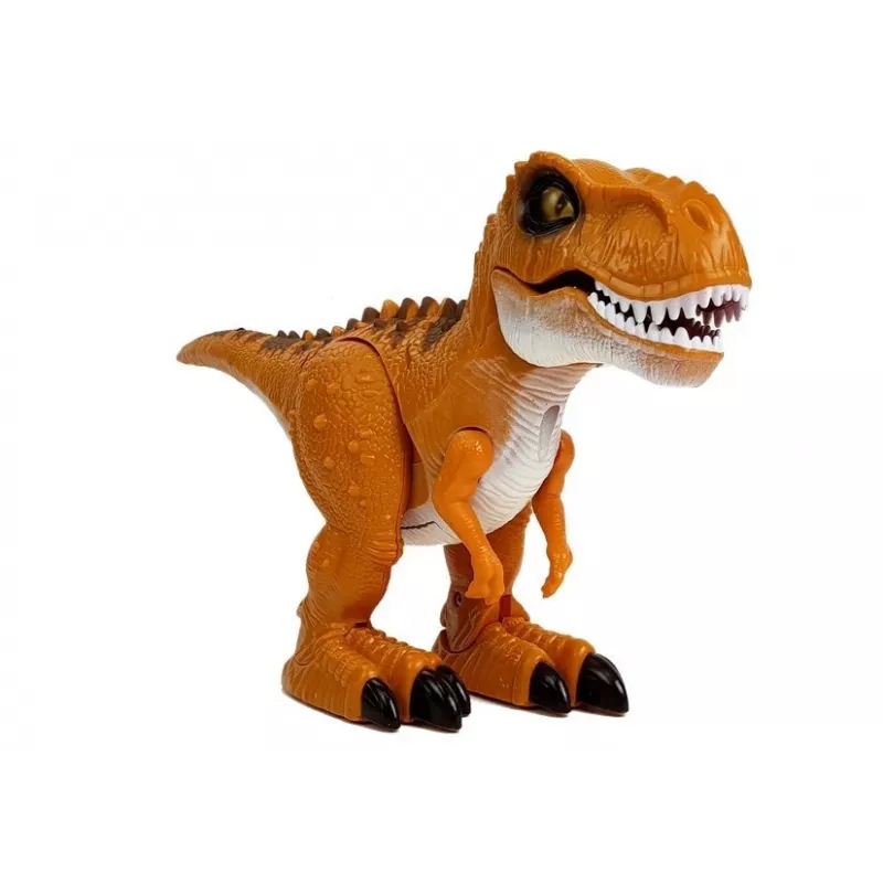 LEAN TOYS Δεινόσαυρος τηλεχειριζόμενος R/C Μπρούντζος Ήχος Φως