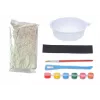 LEAN TOYS Σετ DIY Αποτυπώματα Γύψου Μαγνήτες Halloween Κολοκύθα
